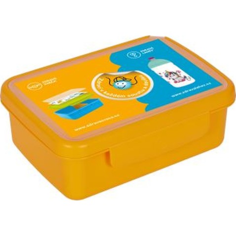 Zdravá sváča uzsonnás doboz - narancssárga