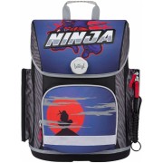 BAAGL Ergo Ninja iskola táska, uzsonnás doboz ajándékba