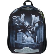 BAAGL Shelly Batman Dark City iskolatáska, uzsonnás doboz ajándékba