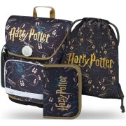 BAAGL Ergo Harry Potter A Pobert-terve iskolatáska SZETT, uzsonnás doboz ajándékba
