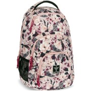 Ars Una Flowery Pink AU2 iskolatáska felsősöknek