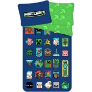 Gyermek ágynemű Minecraft Badges