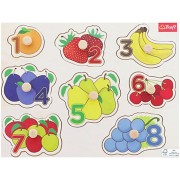 Beillesztési Puzzle/Társasjáték Kontúr gyümölcs fóliában 18m+