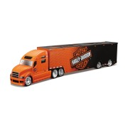 Maisto - Harley-Davidson Haulers, fekete-narancssárga, 1:64