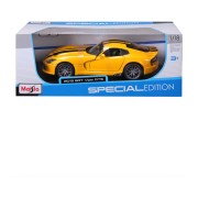 Maisto - 2013 SRT Viper GTS, sárga, 1:18