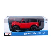 Maisto - 2021 Ford Bronco Wildtrak, piros, 1:18