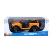 Maisto - 2021 Ford Bronco Badlands (ajtók nélkül), narancssárga, 1:18