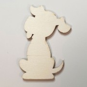 Rétegelt lemez csillag 10 x 10 cm
