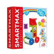 SmartMax - Első 2 az 1-ben mágneses építőjátékom autóval