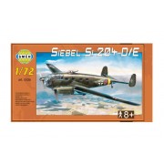 Modell Siebel Si 204 D/E 1:72 29,5x16,6cm