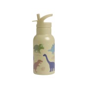 A Little Lovely Company - rozsdamentes acél kulacs, 350 ml - dinoszauruszok