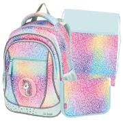 Stil Prime Sparkle 3 darabos iskolatáska szett elsősöknek