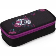 Skull füllel ellátott tolltartó
