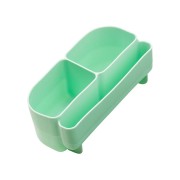 Szilikon bento rendszerező közepes dobozhoz – zöld