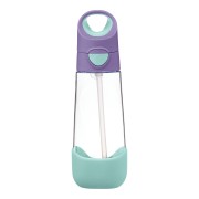 Szívószálas ivópalack 600 ml – Lilac Pop