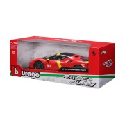 Bburago - RACE+PLAY,  Ferrari SF90 STRADALE ASSETTO FIORANO, piros 1:18