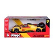 Bburago - RACING, FERRARI 499P, sárga, 1:18