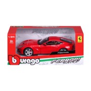 Bburago - RACE+PLAY,  Ferrari F12berlinetta, piros, 1:24