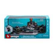 Bburago - RACE F1, Mercedes-AMG W14 E Performance (2023) #44 Hamilton, 1:24