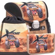 Belmil 403-13 Extreme Monster Truck iskolatáska – 3 részes szett