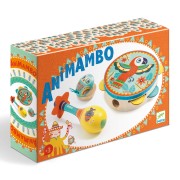 Animambo szett - tamburin, maracas, kasztanyetta