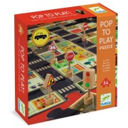 Puzzle - közúti közlekedés - 24 darabos