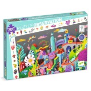 Keresős puzzle plakáttal - A jövő városa - 200 db