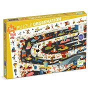 Puzzle - autóverseny - 54 db