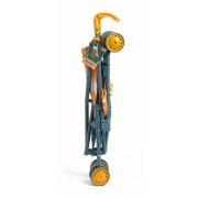 Pomea - összecsukható babakocsi sárga csíkokkal - 54 cm