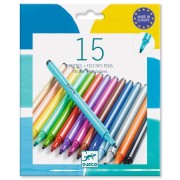15 színes filctoll készlet - egzotikus árnyalatok