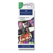 Faber-Castell Goldfaber Sketch Dual Marker Graphic Novel kétvégű marker – 6 db