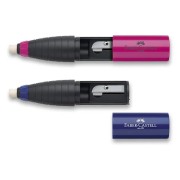 Faber-Castell hegyező radírral – vegyes színek