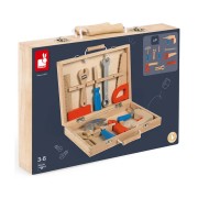 BricoKids - Gyermek szerszámok bőröndben - 9 db