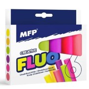 MFP színes járdakréta 6db FLUO