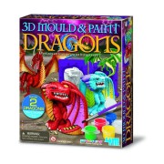 Gipszöntvények – 3D sárkányok