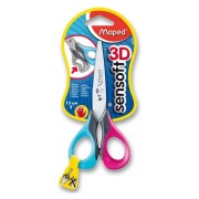 Maped SenSoft Left olló balkezeseknek – 13 cm, vegyes színek