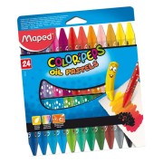 Maped Color'Peps olajpasztell kréták – 24 szín