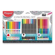 Maped Colouring set rajzkészlet – 33 darab
