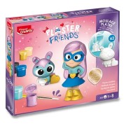 Maped Plaster Friends kreatív készlet – Szuperhősnő