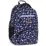 ArsUna Navy Bloom ergonomikus hátizsák