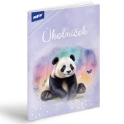 A5 Panda házi feladat füzet