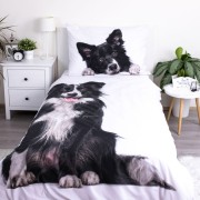 Gyerek ágynemű Border Collie kutyával