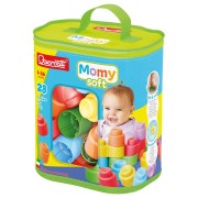 Momy Soft Bag - puha építőkockák - 28 db
