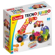 Tecno Jumbo Toolbox - konstrukciós építőjáték - 86 db