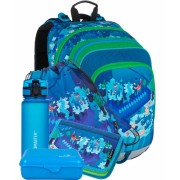 Bagmaster ALFA 21 B iskolai hátizsák 5 db. készlet, hátizsák esővédő ingyén