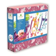 Lovely box – scoubidou kreatív készlet – színes műanyag zsinórok fonása
