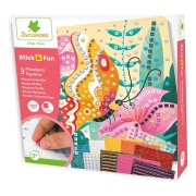 Stick & Fun – mozaik – pillangók