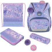 Herlitz Loop Plus Pillangó iskolatáska 4db-os szett