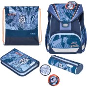 Herlitz UltraLight XL TechMech 4 részes iskolatáska szett